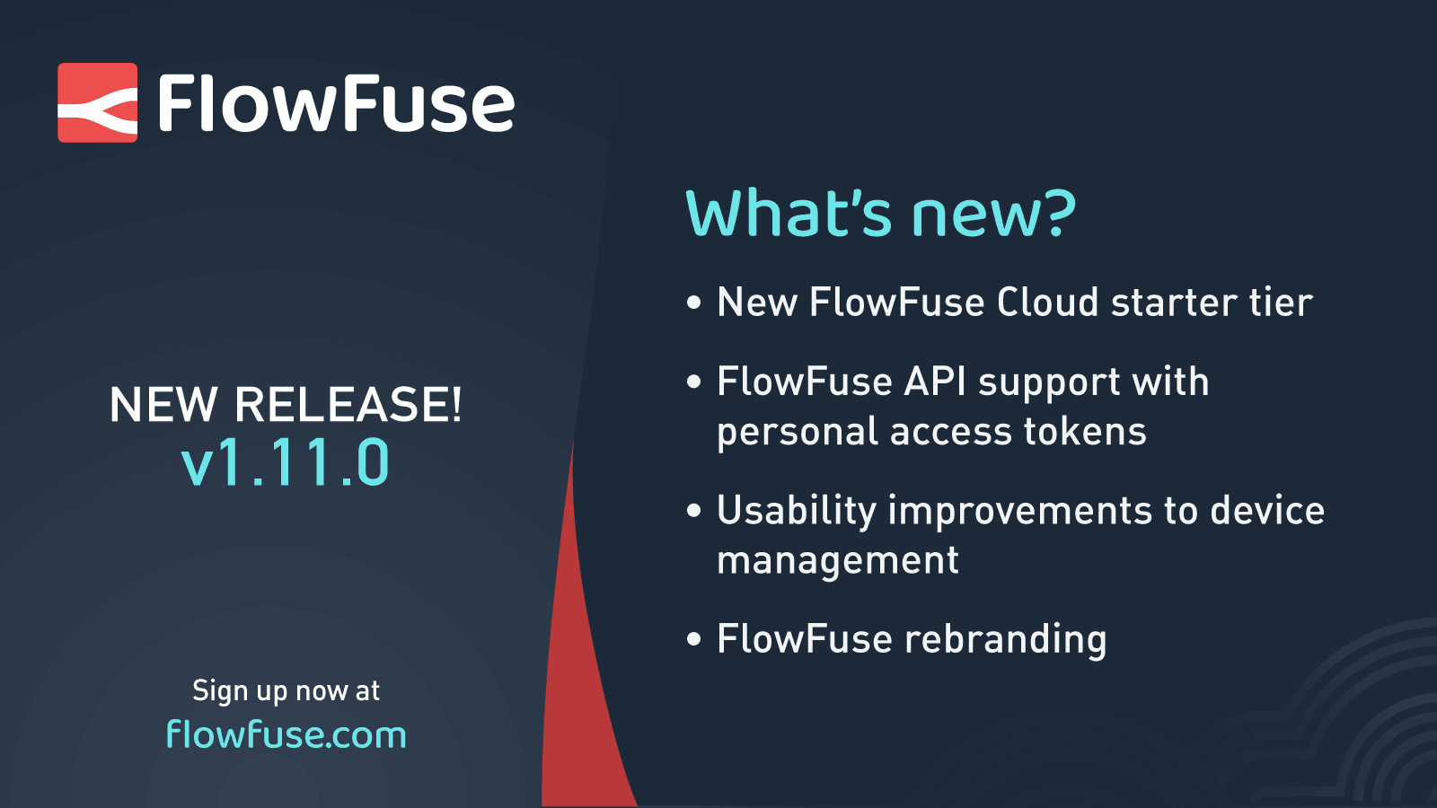 FlowFuse 1.11 makes it easier to get started with FlowFuse and Node-RED