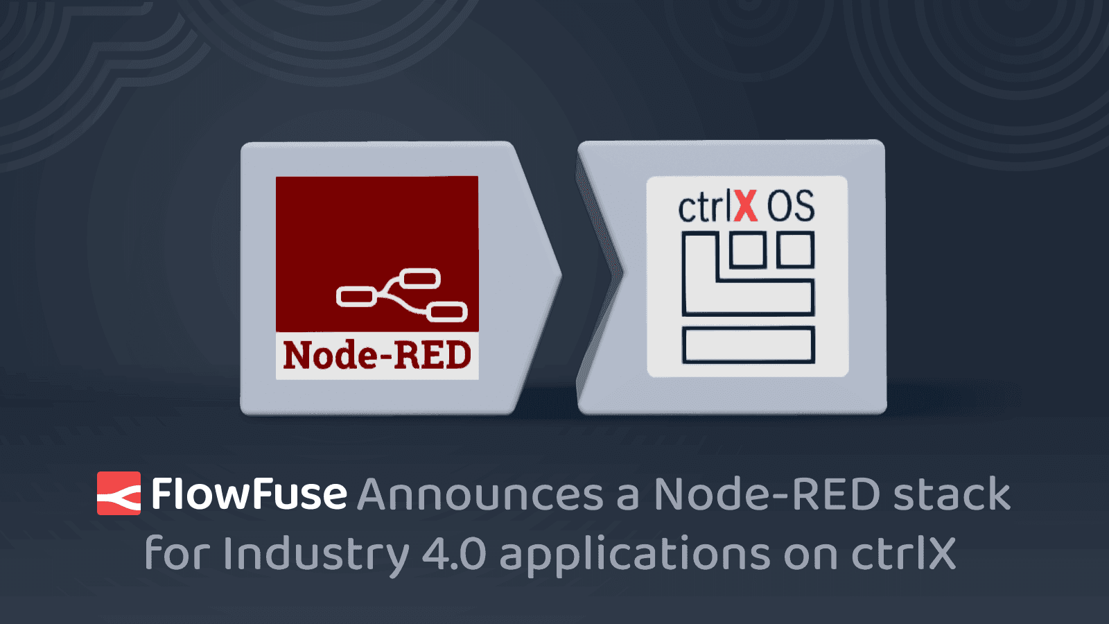FlowFuse announces a Node-RED stack for Industry 4.0 applications on ctrlX AUTOMATION