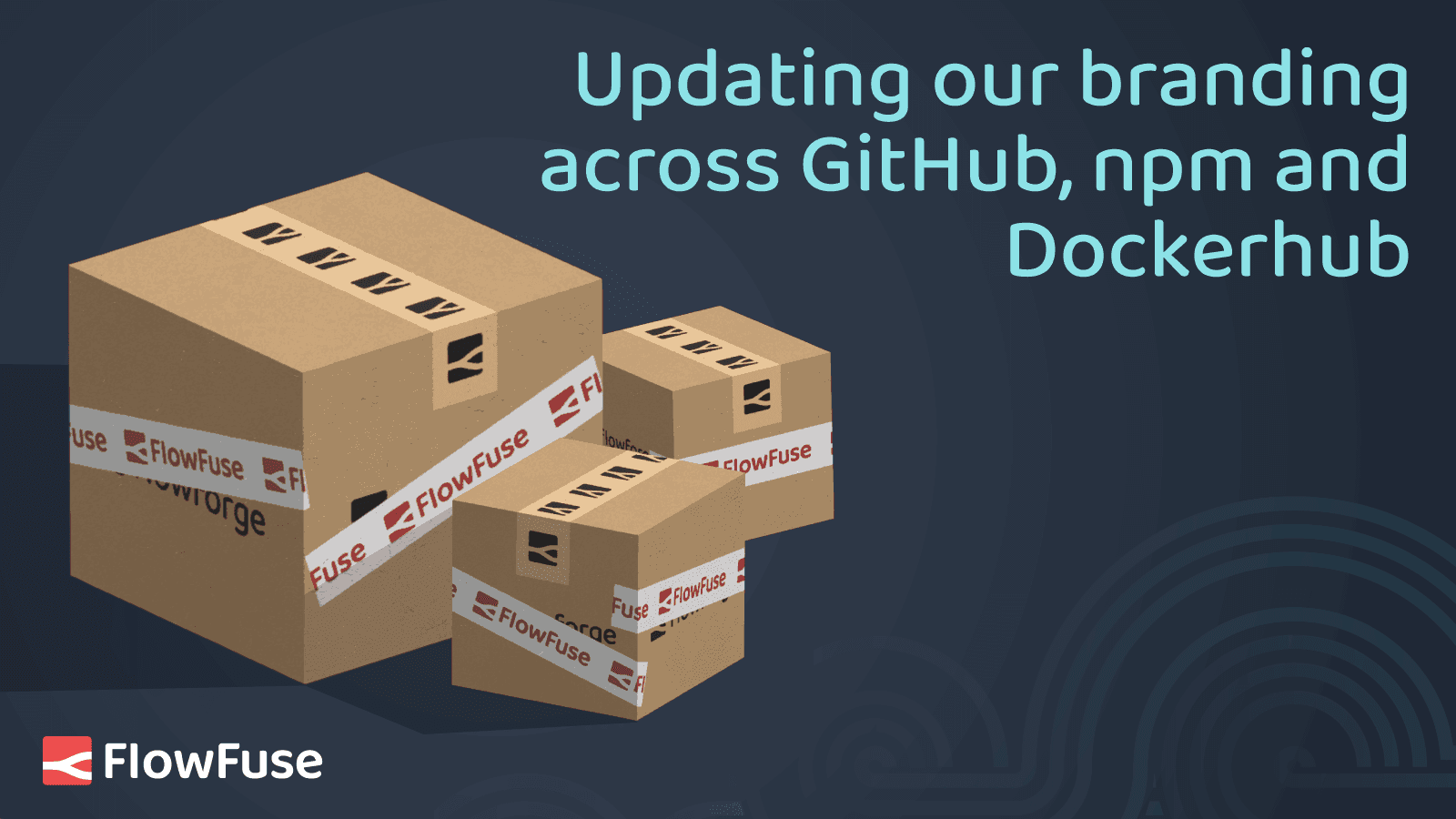 Updating our branding across GitHub, npm and Dockerhub