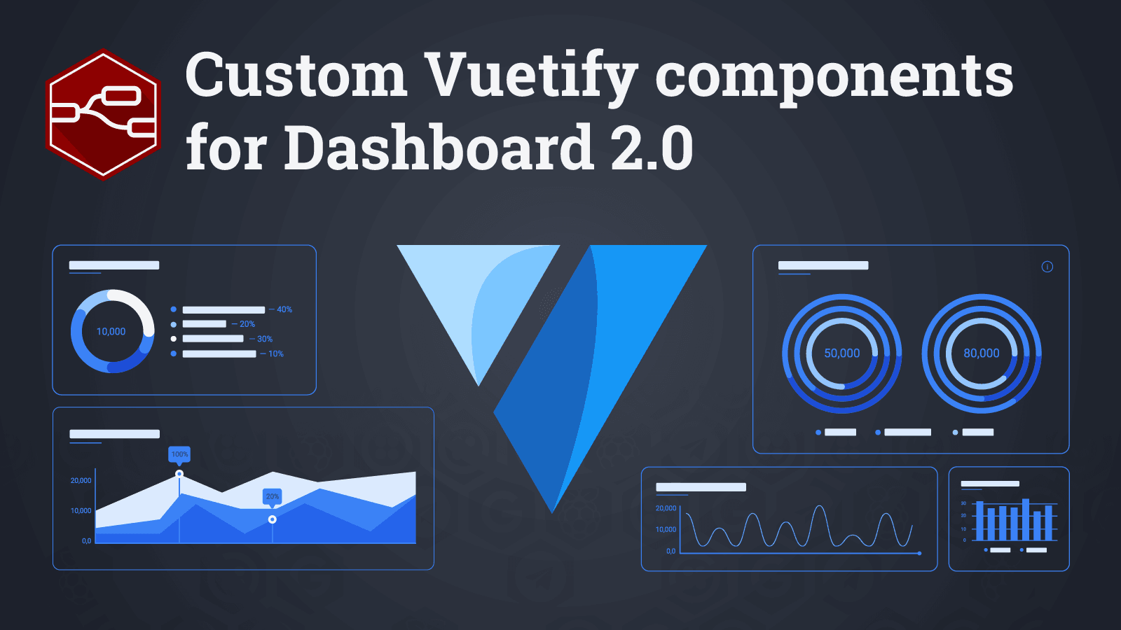 Custom Vuetify components for Dashboard 2.0
