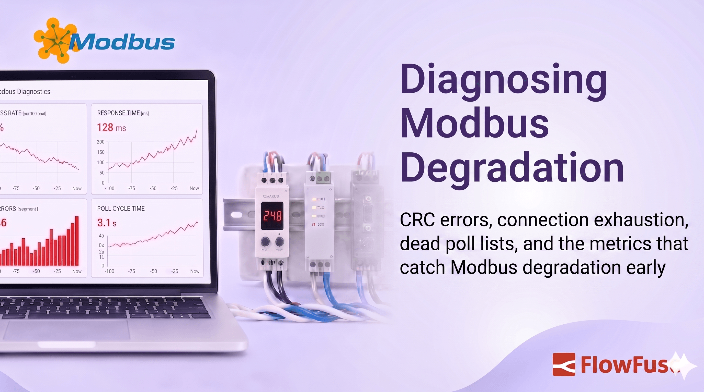 Diagnosing Modbus Degradation: From CRC Errors to TCP Timeouts