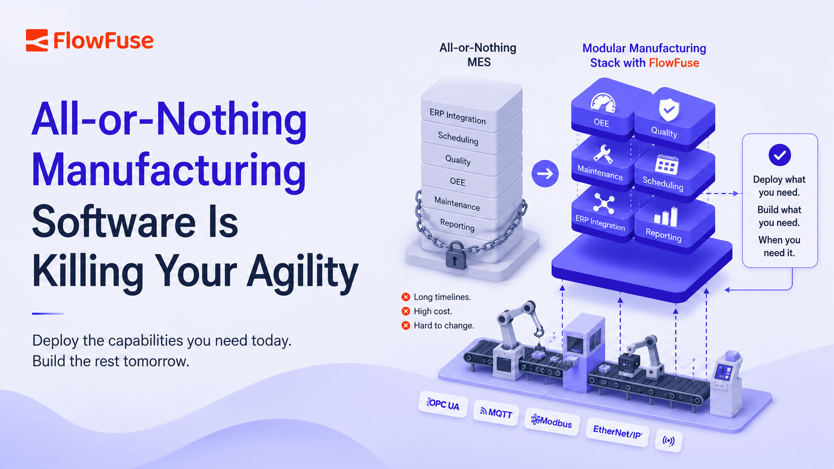 All-or-Nothing Manufacturing Software Is Killing Your Agility
