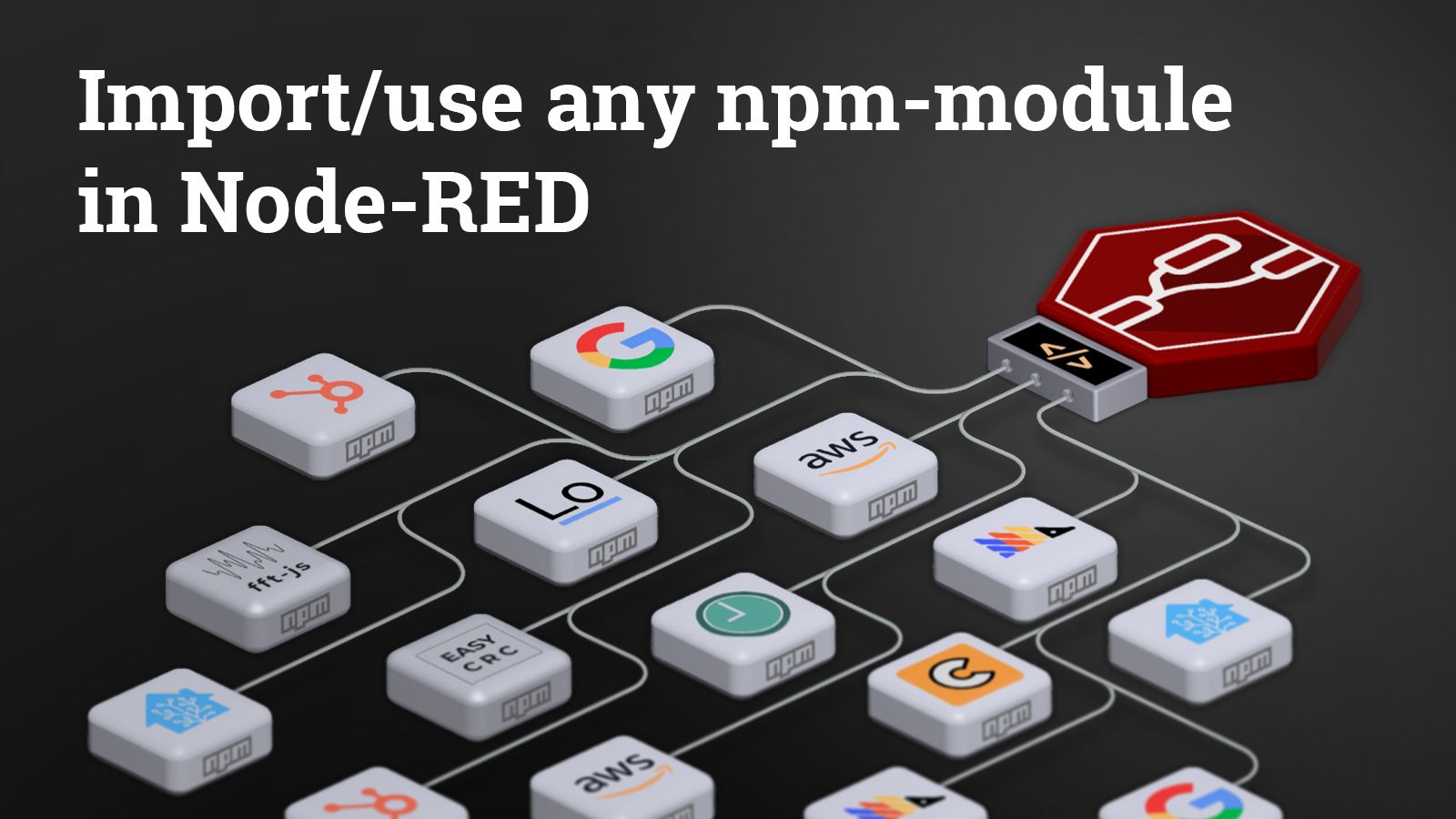 Use any npm module in Node-RED