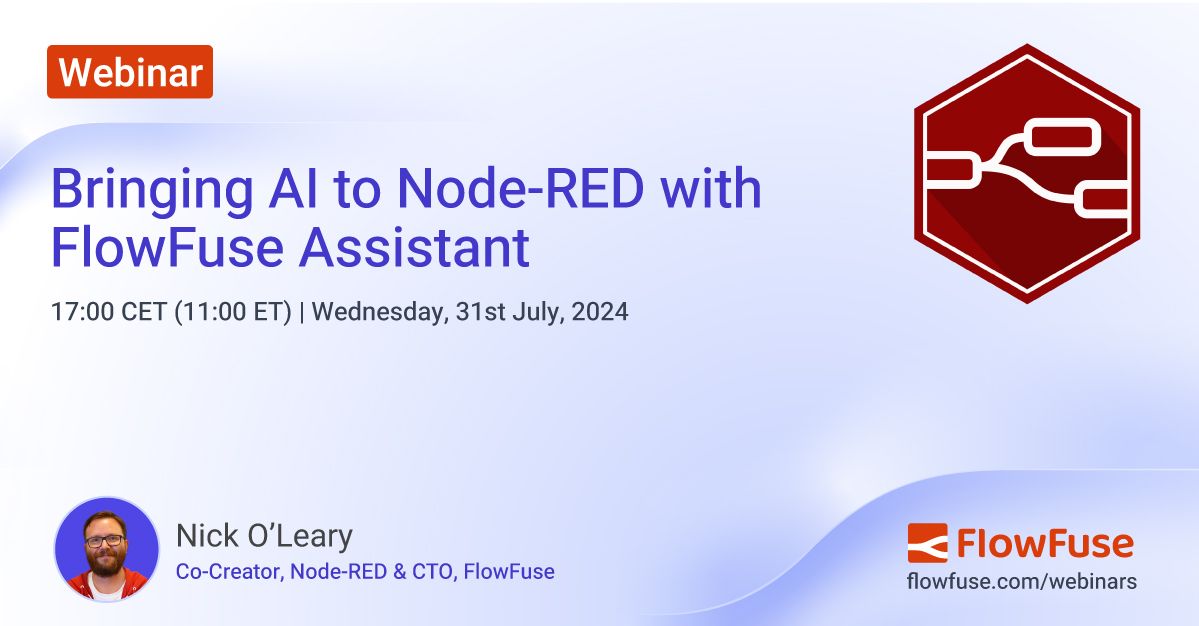 Bringing AI to Node-RED with FlowFuse Expert