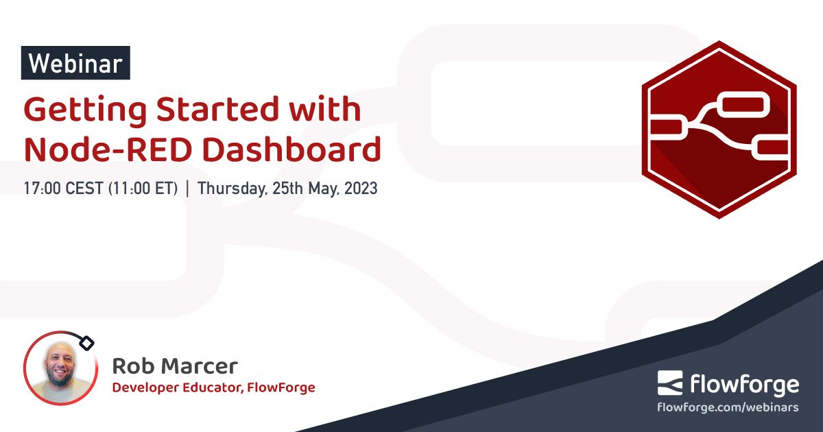 Getting Started with Node-RED Dashboard