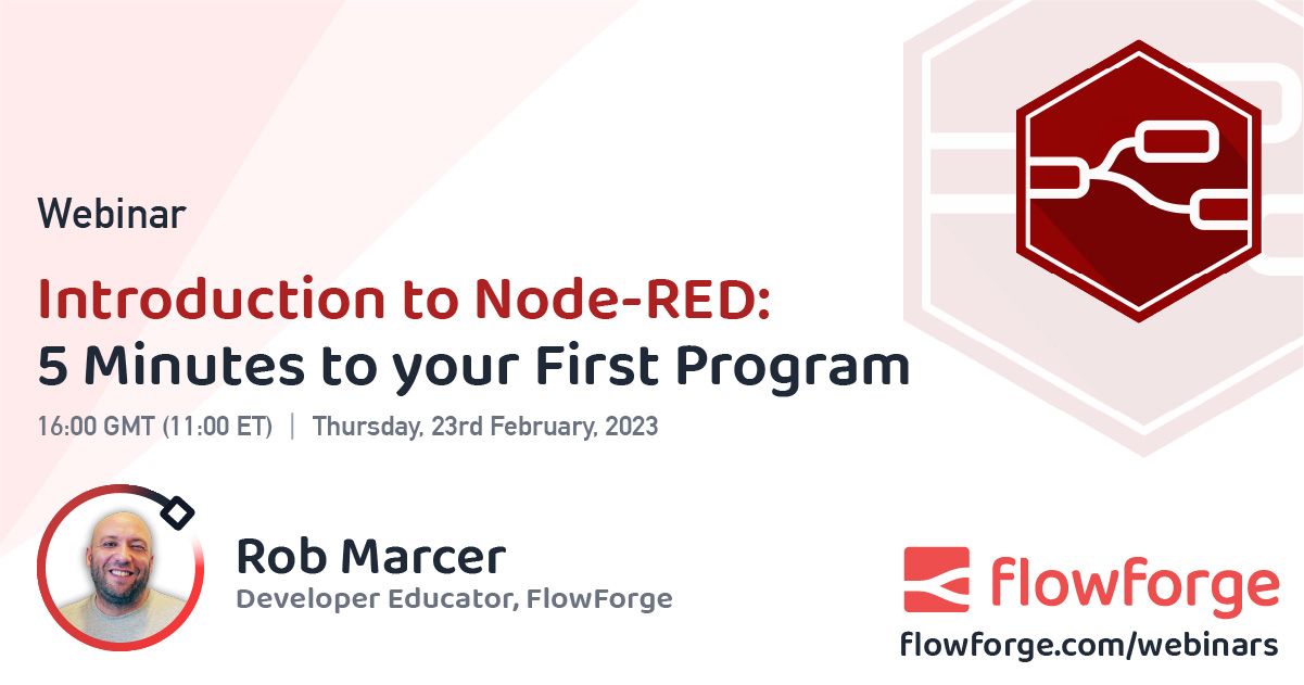 Introduction to Node-RED: 5 minutes to your first program