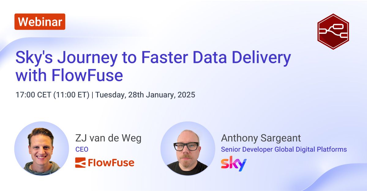 Sky's Journey to Faster Data Delivery with FlowFuse